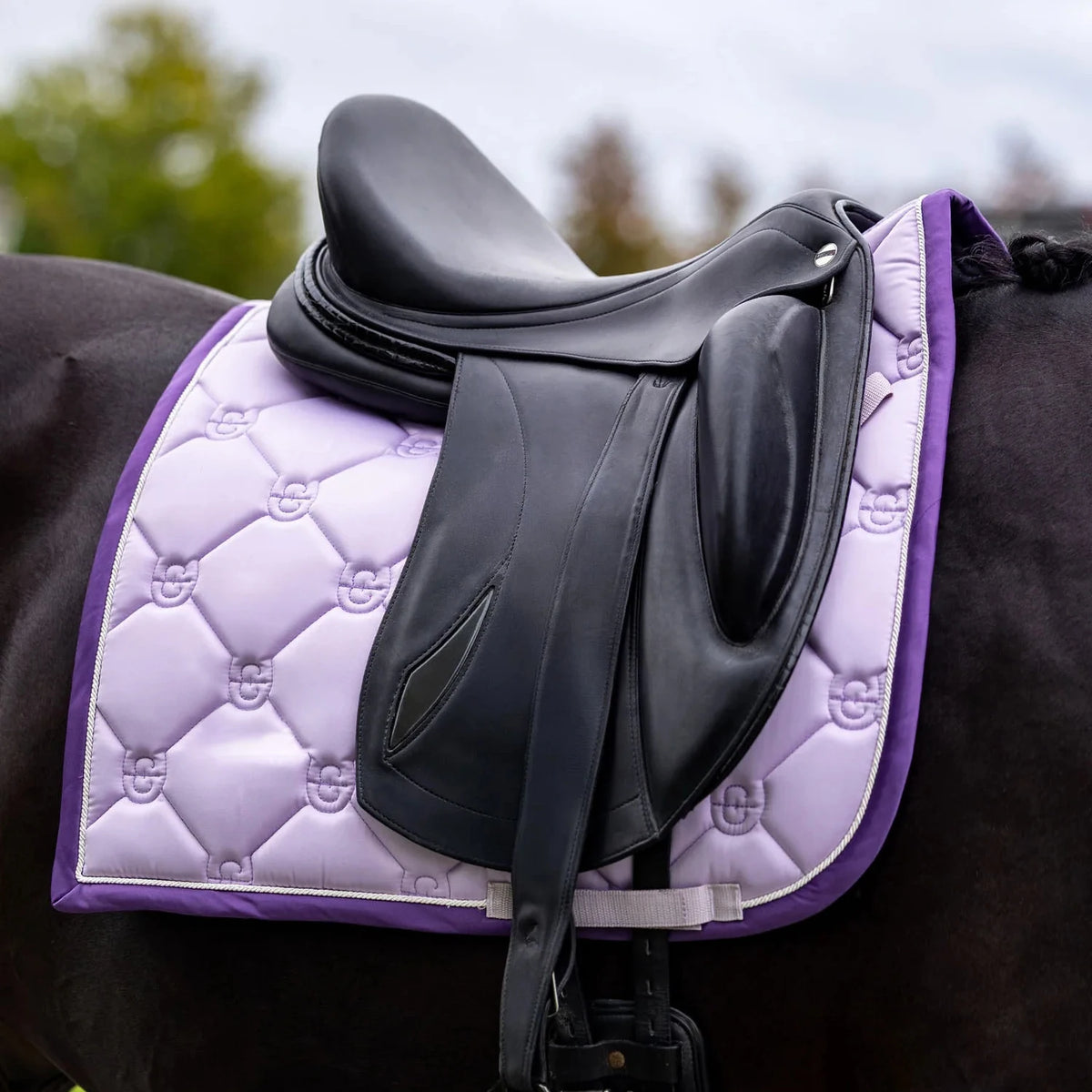 Atlas | Vertical-Quilt Horse Saddle Pad