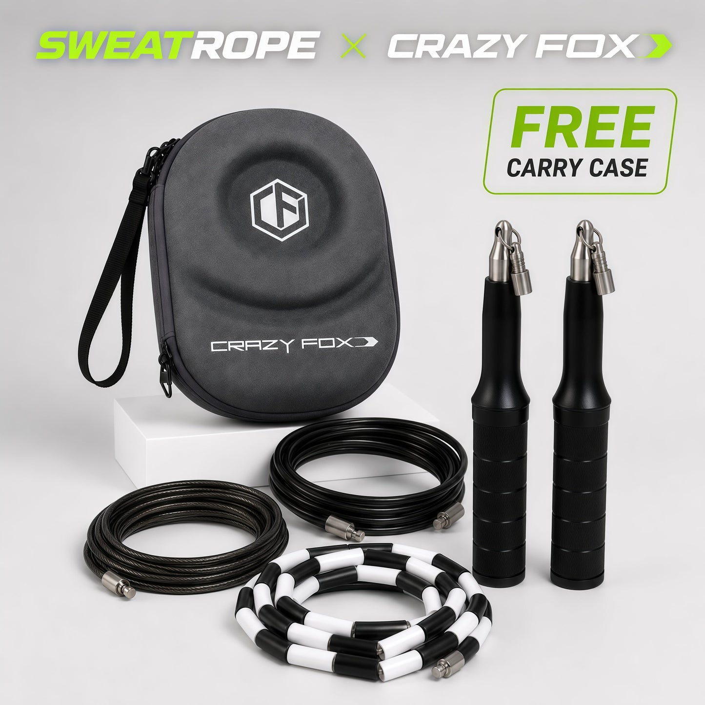 Ulimate Weighted Rope Kit - Sweatrope x Crazy Fox
