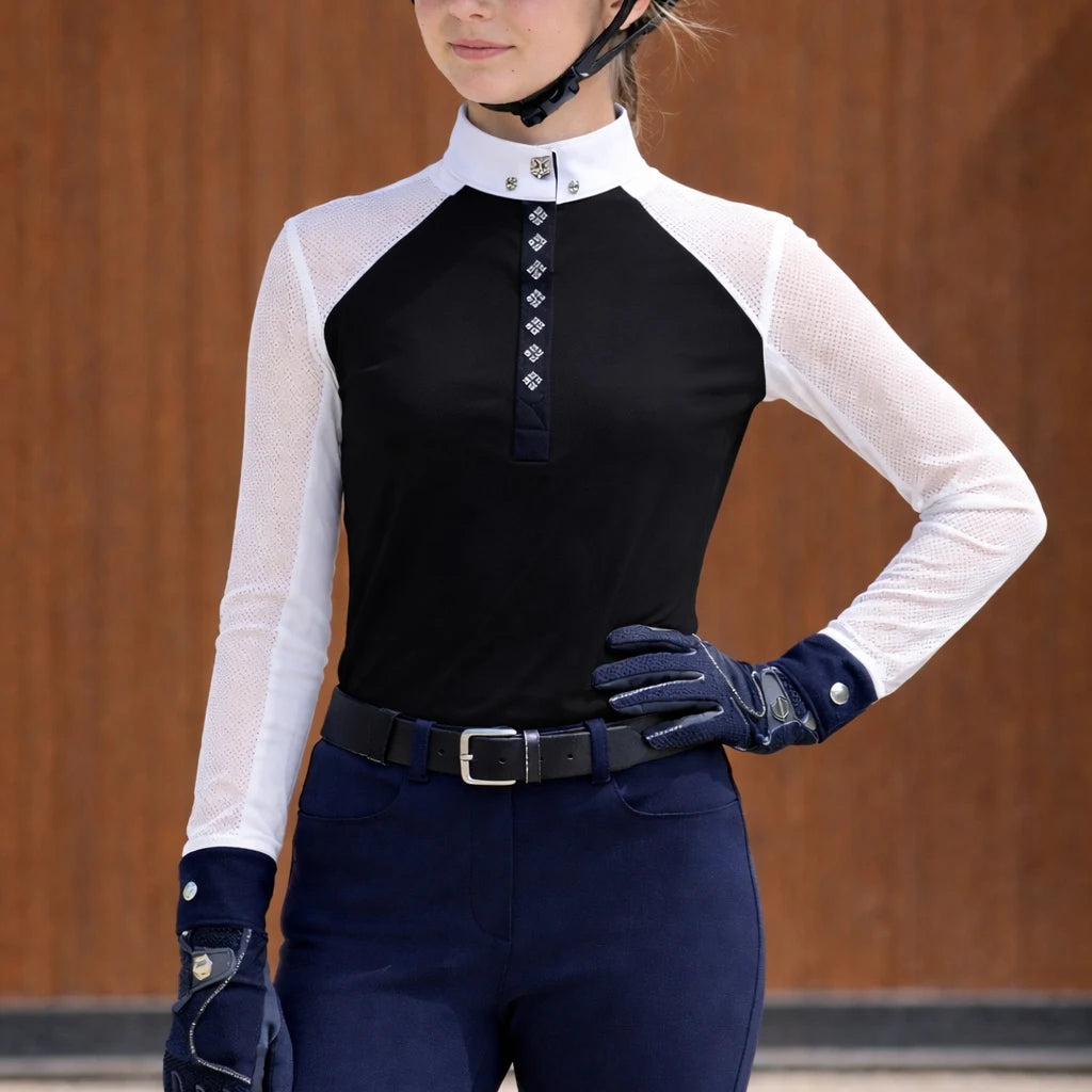 Avery | Junior Long-Sleeve Riding Shirt