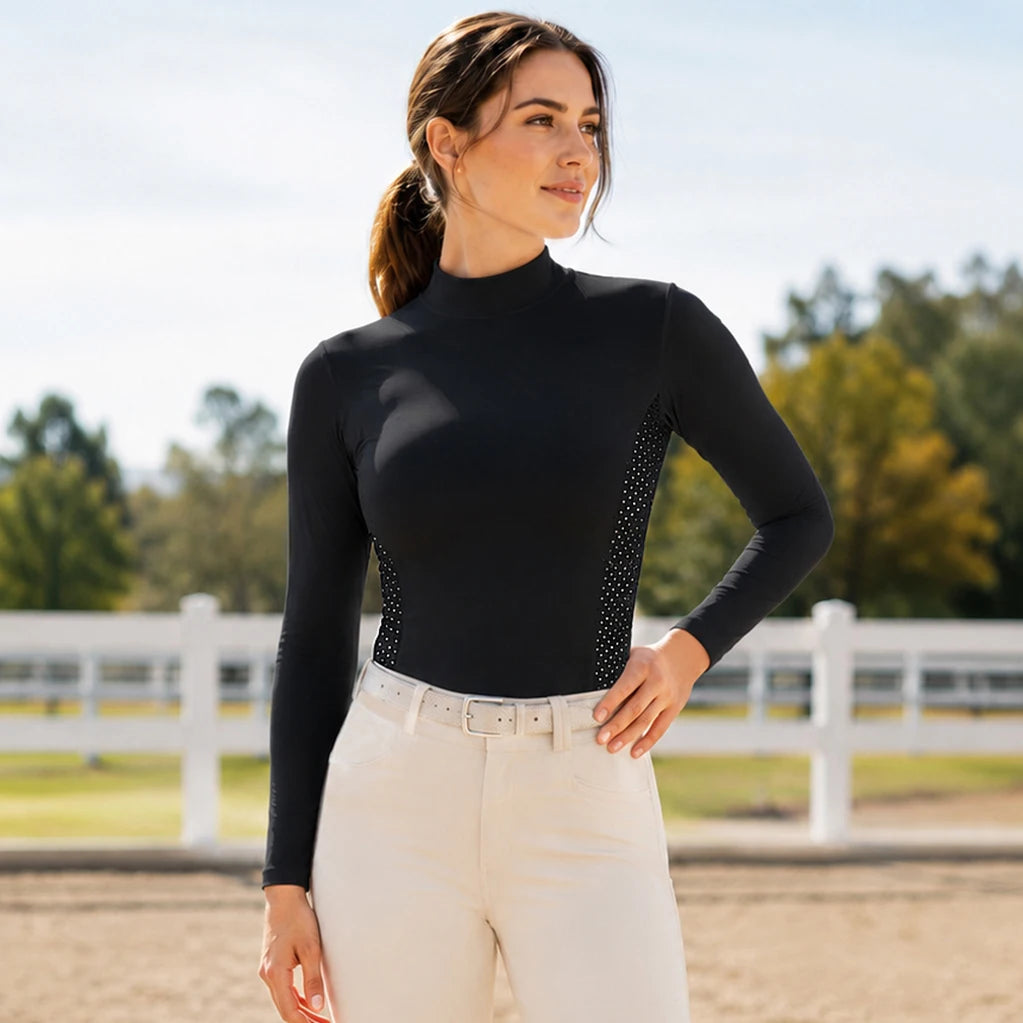 Freya | Women's High-Neck Riding Base Layer